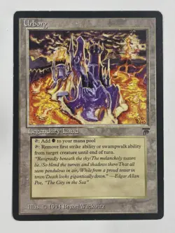 Urborg Legends MP Moderate Play MTG Magic The Gathering B - Image 1