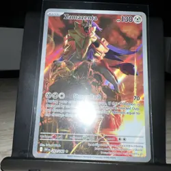 Pokemon Zamazenta 201/182 Illustration Rare Destined Rivals English - Image 1