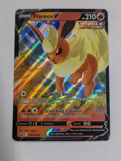 Flareon V SWSH149 SWSH: Sword & Shield Promo Cards Holo Pokemon TCG NM - Image 1