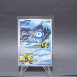 Pokemon TCG Piplup 098/094 Me02: Phantasmal Flames Illustration Rare Holo Basic - Image 1