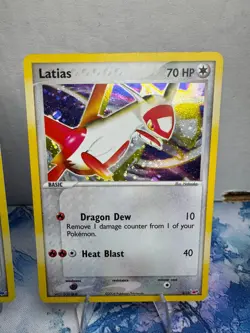 Pokemon TCG Latios 2/10 & Latias 4/10 EX Trainer Kit Holo Rare 2004 VTG NM - Image 3