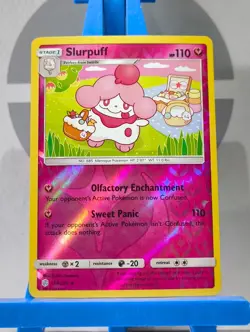 Pokemon TCG Slurpuff Cosmic Eclipse 154/236 Reverse Holo Rare - Image 2