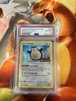 Snorlax SWSH068 Vivid Voltage PSA Graded 10 Pokemon TCG - Image 1