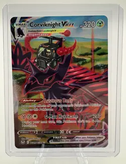 Corviknight VMAX TG19/TG30 Holo Silver Tempest Trainer Gallery Pokemon NM - Image 3