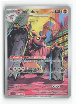 Pokemon Black Bolt #127/086 Conkeldurr - Image 1