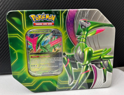 Pokemon Paradox Clash Tin Iron Leaves Ex New Sealed - Image 1