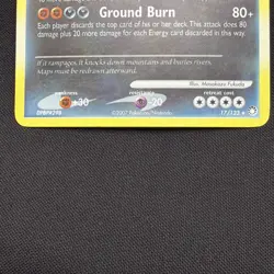 2007 Tyranitar 17/123 Pokemon Mysterious Treasures Holo Near Mint - Image 3