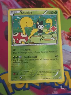 2013 Pokemon SHUCKLE Legendary Treasures REVERSE HOLO 3/113 - Image 1