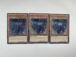 MZMU-EN002 Army of the Haunted x3 Super Rare 1st Edition YuGiOh Playset - Image 1