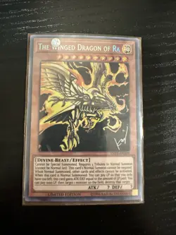 The Winged Dragon of Ra TN19-EN009 2019 Gold Sarcophagus Tin Limited Edition - Image 1