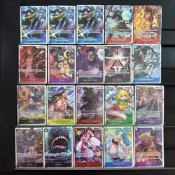 One Piece TCG 400+ Card Lot 20 SR 6 Leaders OP13 OP14 EB03 PRB02 Bulk - Image 2