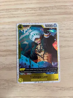 P-088 Trafalgar Law - (Pirate Foil) English PR NM One Piece TCG Card Game - Image 1