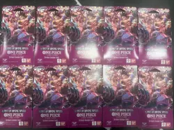 10 X One Piece - A Fist of Divine Speed OP11 - Sleeved Booster English - Image 1