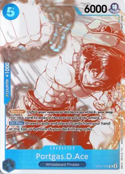 Portgas.D.Ace R One Piece Promotion Cards OP07-053 One Piece TCG - Image 1