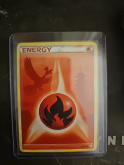 Pokemon TCG Fire Energy HeartGold SoulSilver, Regular Ho-Oh Card 116/123 - Image 1