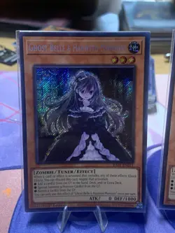 Ghost Belle & Haunted Mansion 25th Anniversary Secret Rare Card RA01-EN011 - Image 2