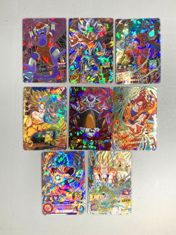 **Damaged** Super Dragon Ball Heroes Card - Bundle of 8 All Damaged Cards - Image 1