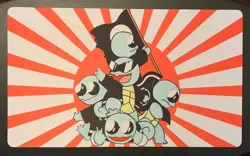 Squirtle Squad Custom Pokemon Playmat Card Gaming 23X 14 - Large Mouse Pad - Image 1