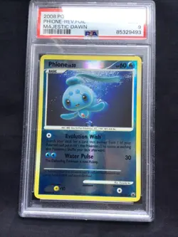 Pokemon Cards: Majestic Dawn Reverse Holo: Phione 12/100 PSA 9 - Image 2