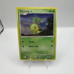 2007 Turtwig - (Cosmos Holo) 103/130 League & Championship Cards Holo NM SWIRL - Image 1