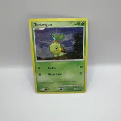 2007 Turtwig - (Cosmos Holo) 103/130 League & Championship Cards Holo NM SWIRL - Image 2