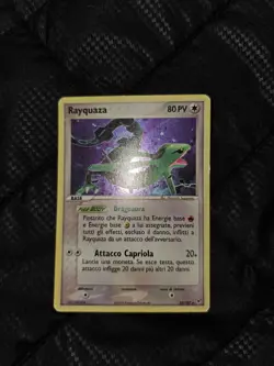 Rayquaza 22/107 EX Deoxys Pokemon Card Holo Ita - Image 3