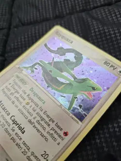 Rayquaza 22/107 EX Deoxys Pokemon Card Holo Ita - Image 5