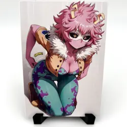 My Hero Academia Mina Ashido Sexy Anime Waifu Girl Lewd Goddess Story Art Card - Image 1