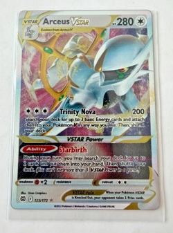 Arceus VSTAR - (Metal Card) 123/172 Miscellaneous Cards & Products Holo - Image 1