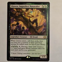 Wizards Magic: The Gathering Lluwen Imperfect Naturalist ECL Rare Legendary Cre… - Image 1