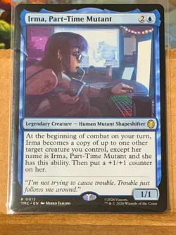 Irma, Part-Time Mutant NM/M - MTG: Commander TMNT (R0012) [Regular] - Image 1