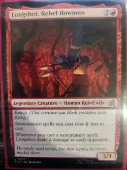 MTG Longshot, Rebel Bowman TLE 0120 U NM Regular - Image 1