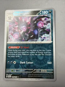 Pokemon TCG * SV Paldea Evolved * 140/193 Hydreigon REVERSE HOLO RARE * NM - Image 1