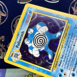 Poliwrath Holo Rare Pokemon TCG Base Set 13/102 LP - Image 3