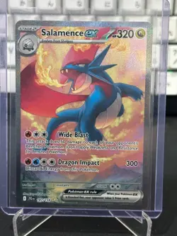 Salamance EX 187/159 - Journey Together - Special Illustration Rare Pokemon TCG - Image 1