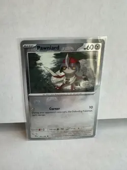 Pawniard 064/086 Master Ball Pattern Black Bolt Pokemon TCG - Image 1