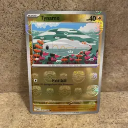 Tynamo (Master Ball Pattern) 030/086 SV: Black Bolt Reverse Holo Pokemon 2025 NM - Image 2