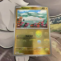 Tynamo (Master Ball Pattern) 030/086 SV: Black Bolt Reverse Holo Pokemon 2025 NM - Image 3