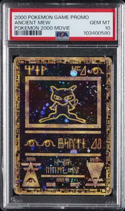2000 POKEMON GAME MOVIE POKEMON 2000 MOVIE ANCIENT MEW PSA 10 - Image 1