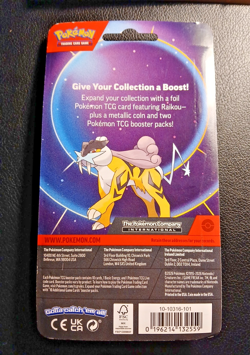 NEW Pokemon Mega Evolution & Phantasmal Flames 2-Pack Blister Sealed - Raikou - Image 4