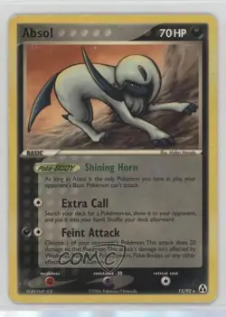 Absol Pokemon EX Legend Maker #15 2006 - Image 1