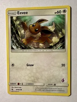 Eevee - (Mewtwo Stamped) 049/068 Battle Academy Regular Pokemon VLP - Image 1