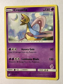 Cresselia - (Mewtwo Stamped) 087/236 Pokemon Battle Academy Regular - Image 1