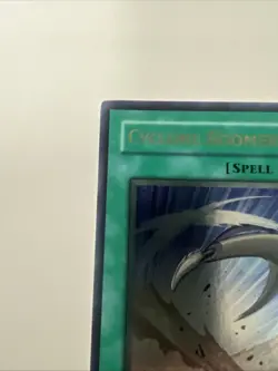 Yugioh Cyclone Boomerang SOI-EN042 Ultimate Rare 1st Ed - Image 2