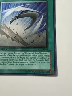 Yugioh Cyclone Boomerang SOI-EN042 Ultimate Rare 1st Ed - Image 4