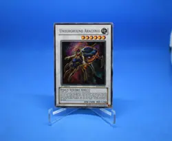 Yu-Gi-Oh! Underground Arachnid [ABPF-EN096] Secret Rare 1st Ed LP - Image 1