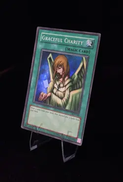 Yugioh Graceful Charity SDP-040 Super Rare Unlimited - NM- - Image 3