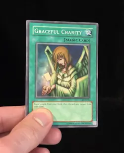 Yugioh Graceful Charity SDP-040 Super Rare Unlimited - NM- - Image 4