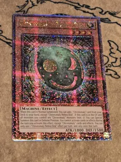 Yugioh Chronomaly Nebra Disk RA04-EN213 Quarter Century Secret Rare NM Presale - Image 1