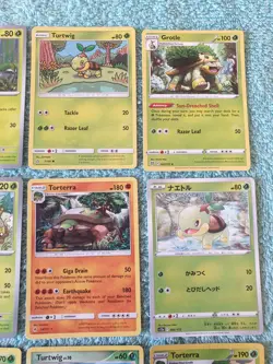 TURTWIG, GROTLE, & TORTERRA BUNDLE OF POKEMON CARDS - Image 3
